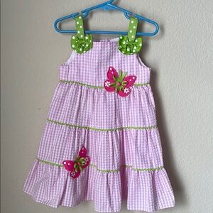 Emily Rose Butterfly dress . Size 4t New  condition w/o tags